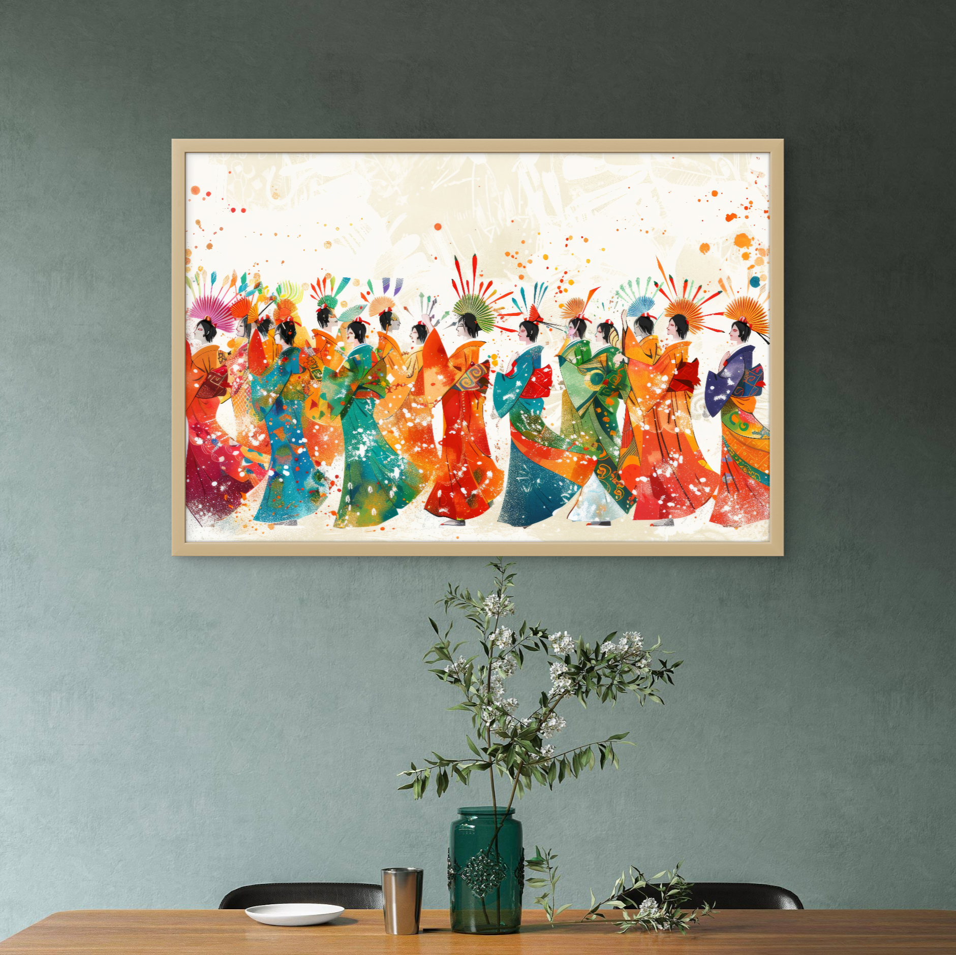 Vibrant Costumes City Parade