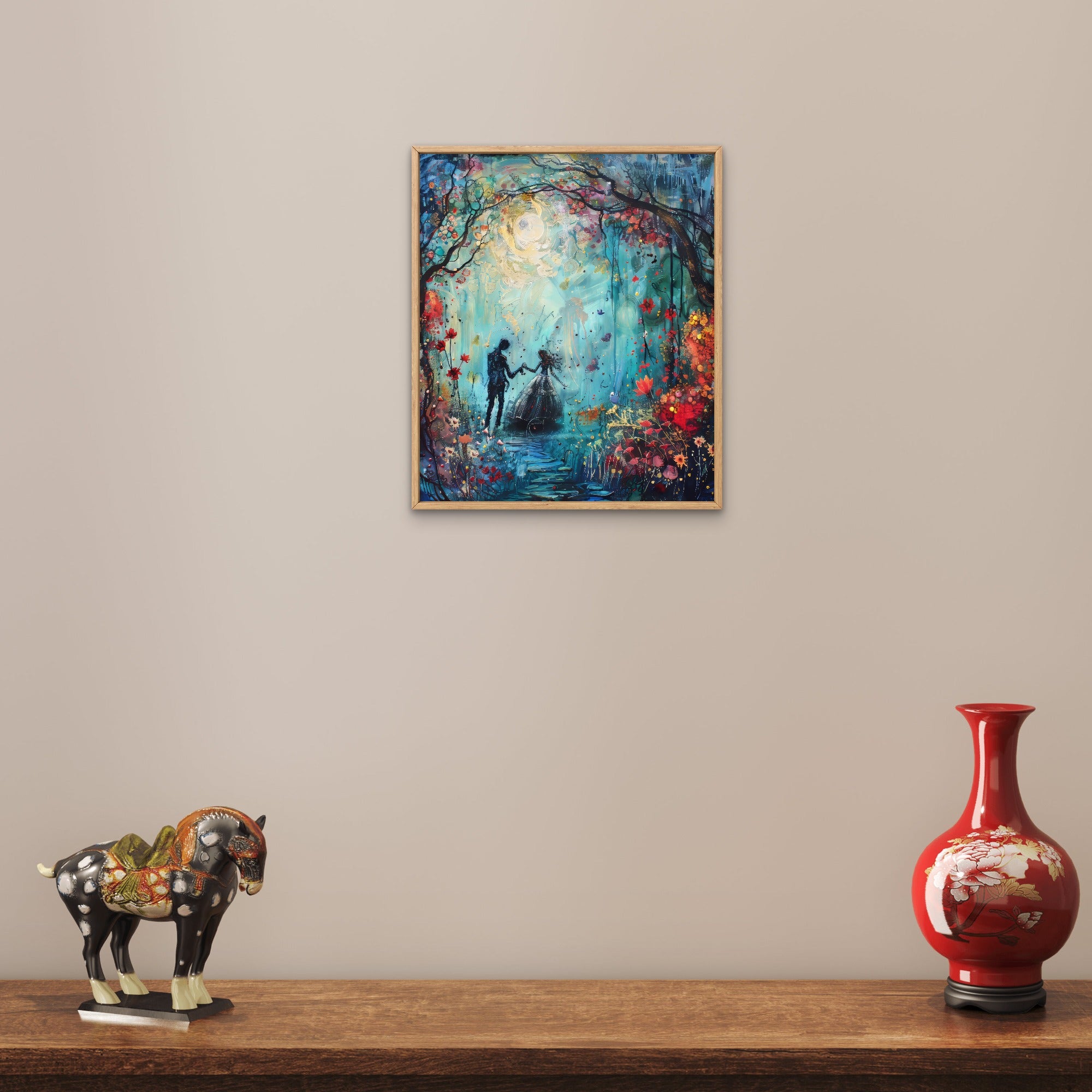 Beautiful Couple Abstract