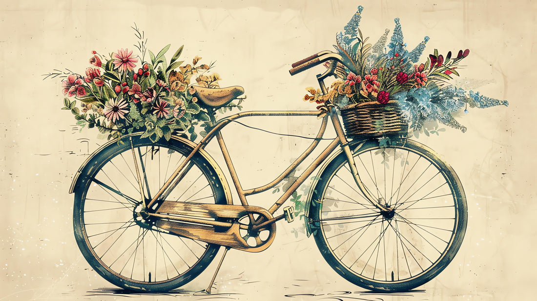 Vintage Bicycle Art