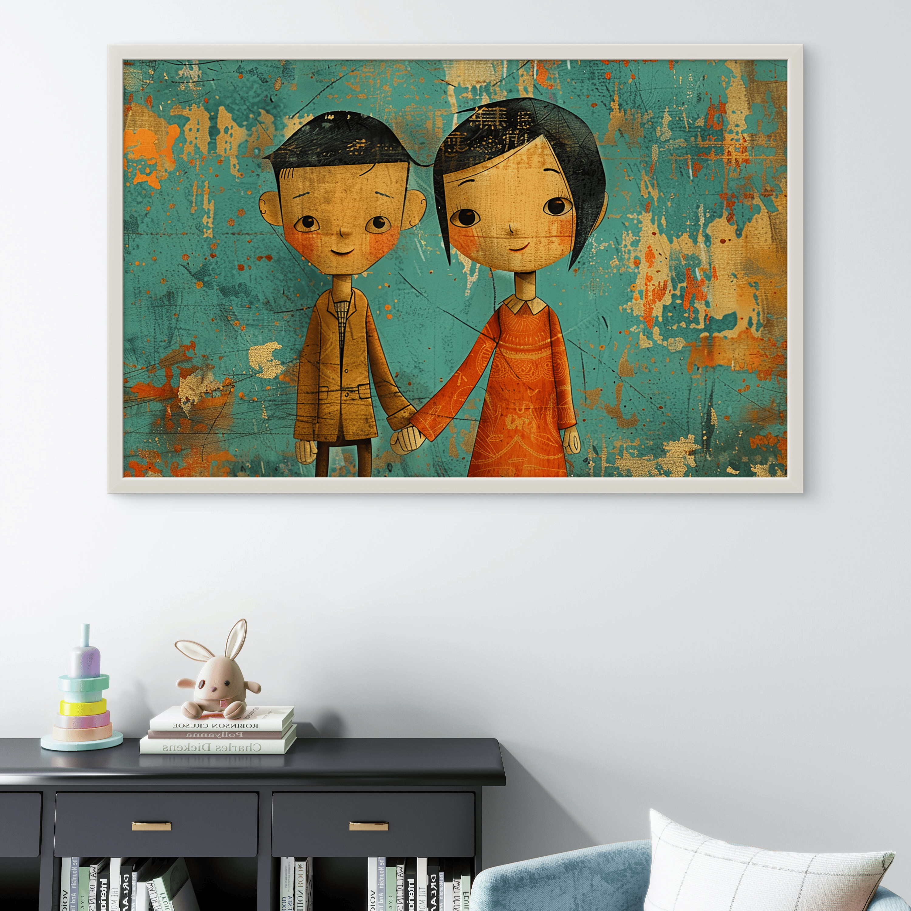 Cartoon Friends - Frugal Carts