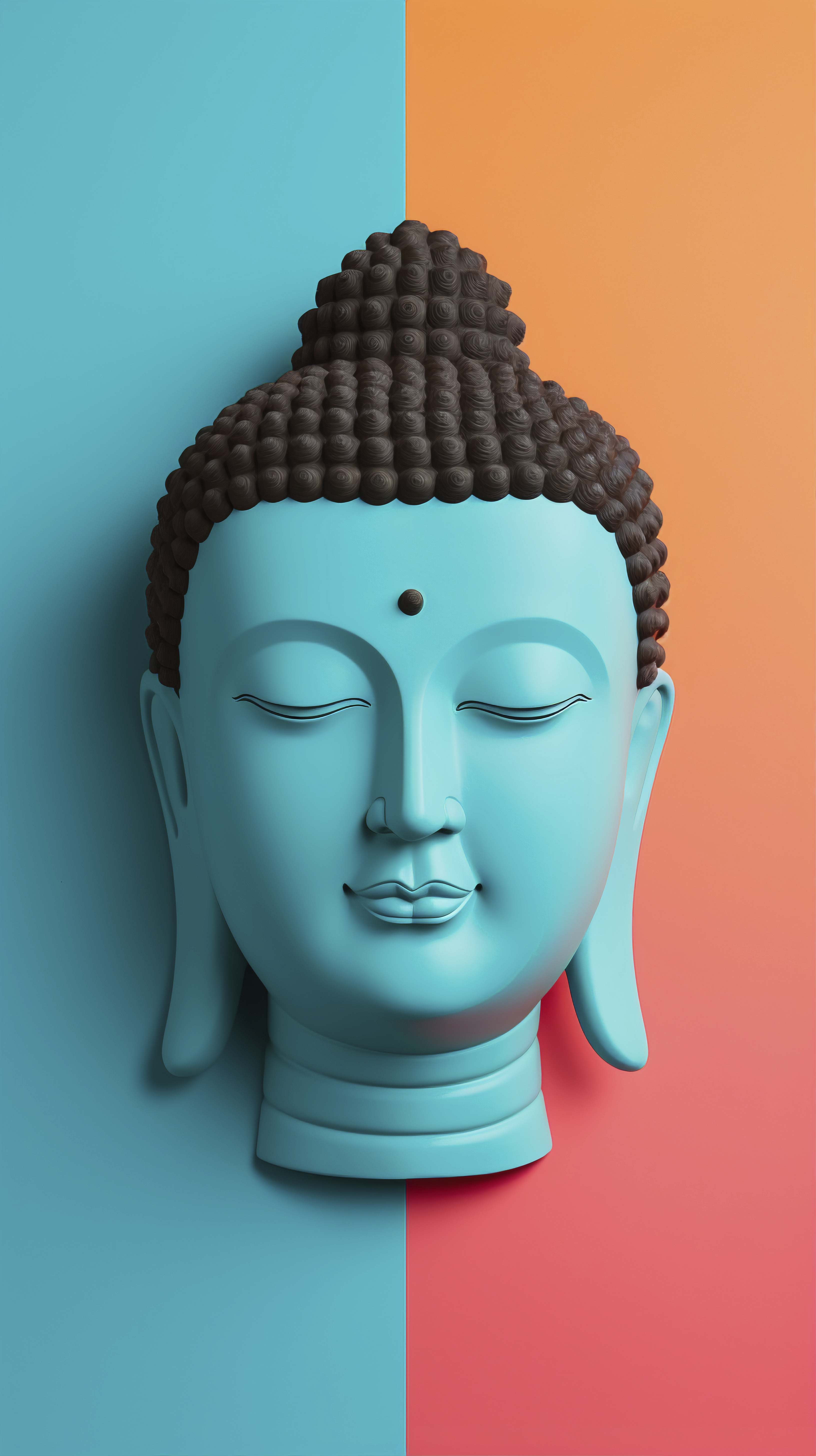 Gautam Buddha Real Feel Peace art on Canvas