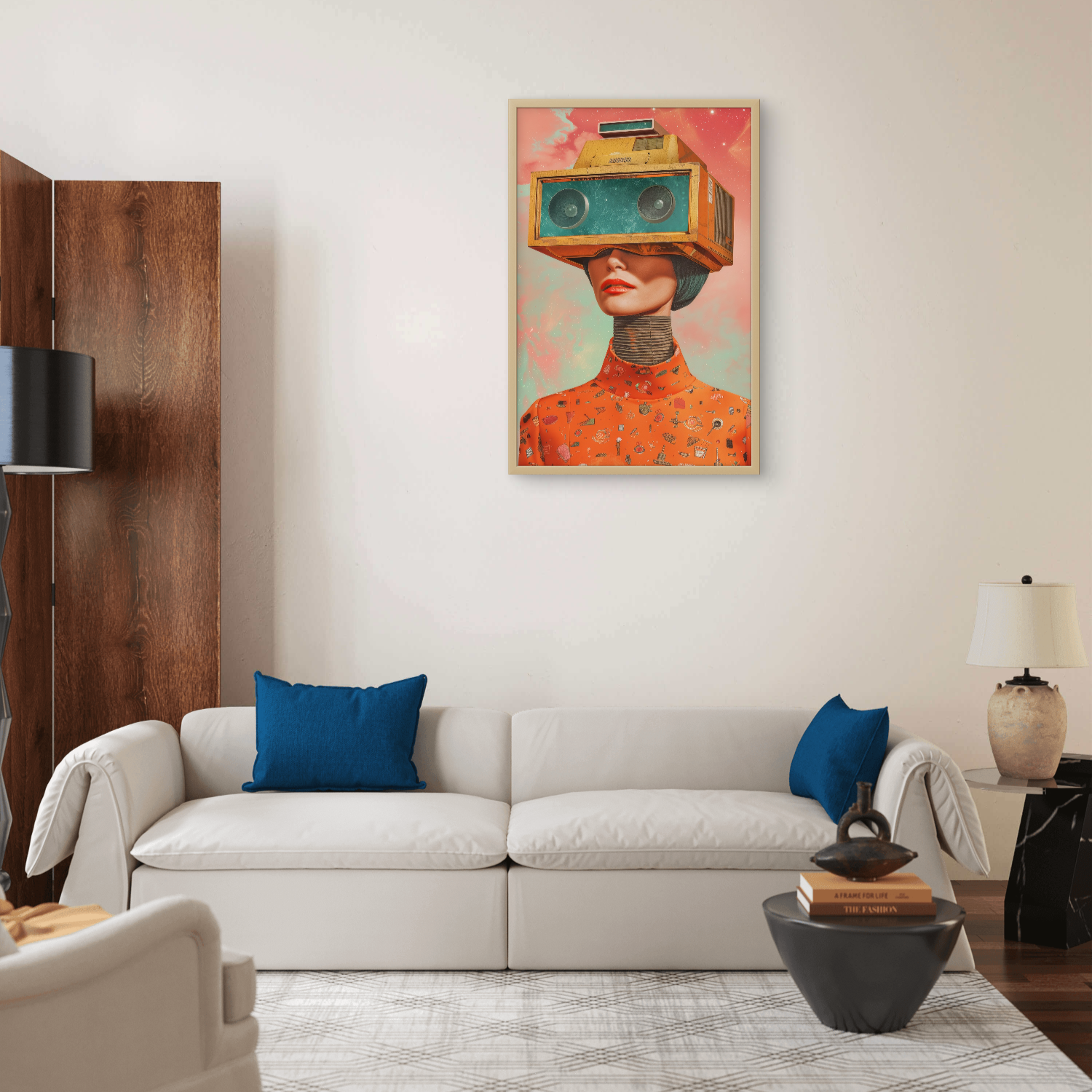 Colourful Future Woman