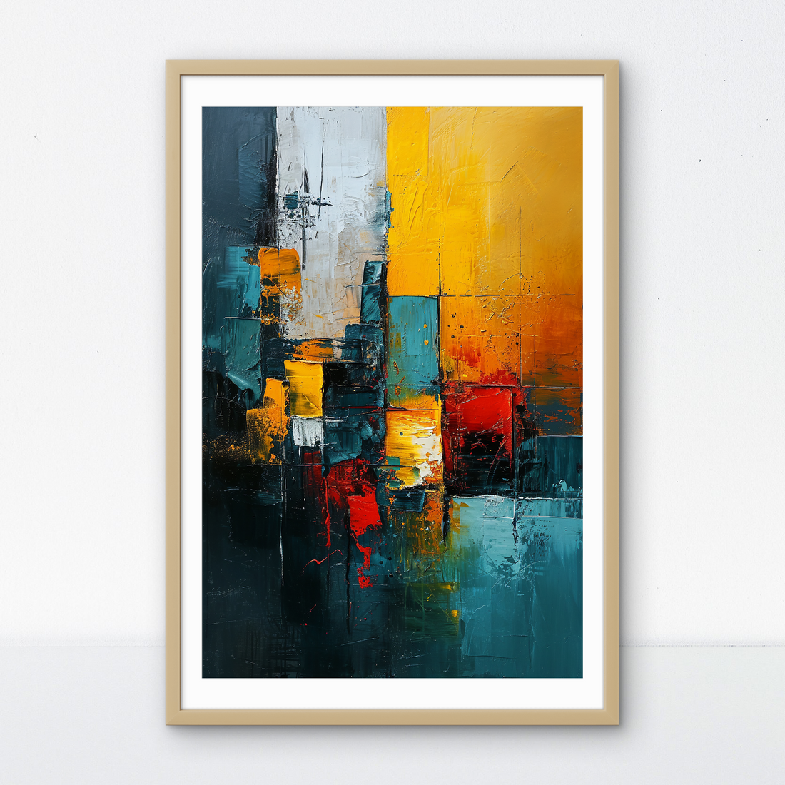 Colourful Abstract 2 - Frugal Carts