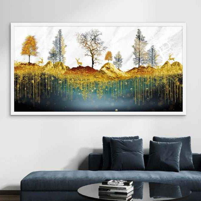 Elite Landscape Wildlife Luxury Painting on Canvas