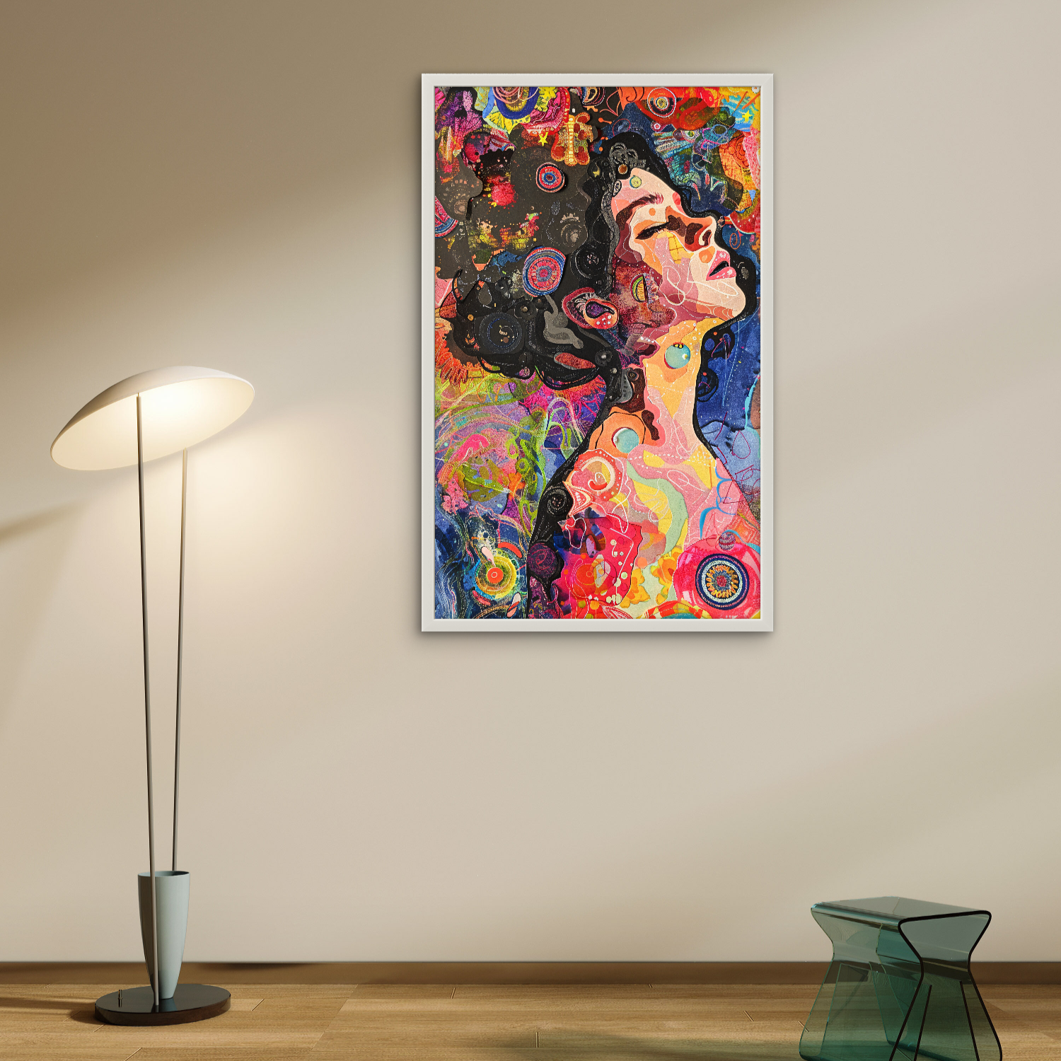 Colourful Lady Abstract