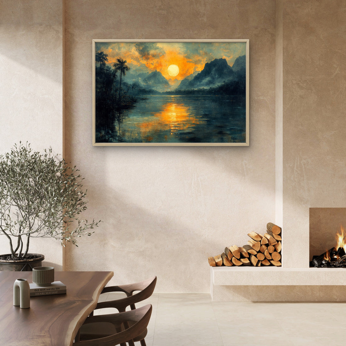 Sun Rise in the Mountains