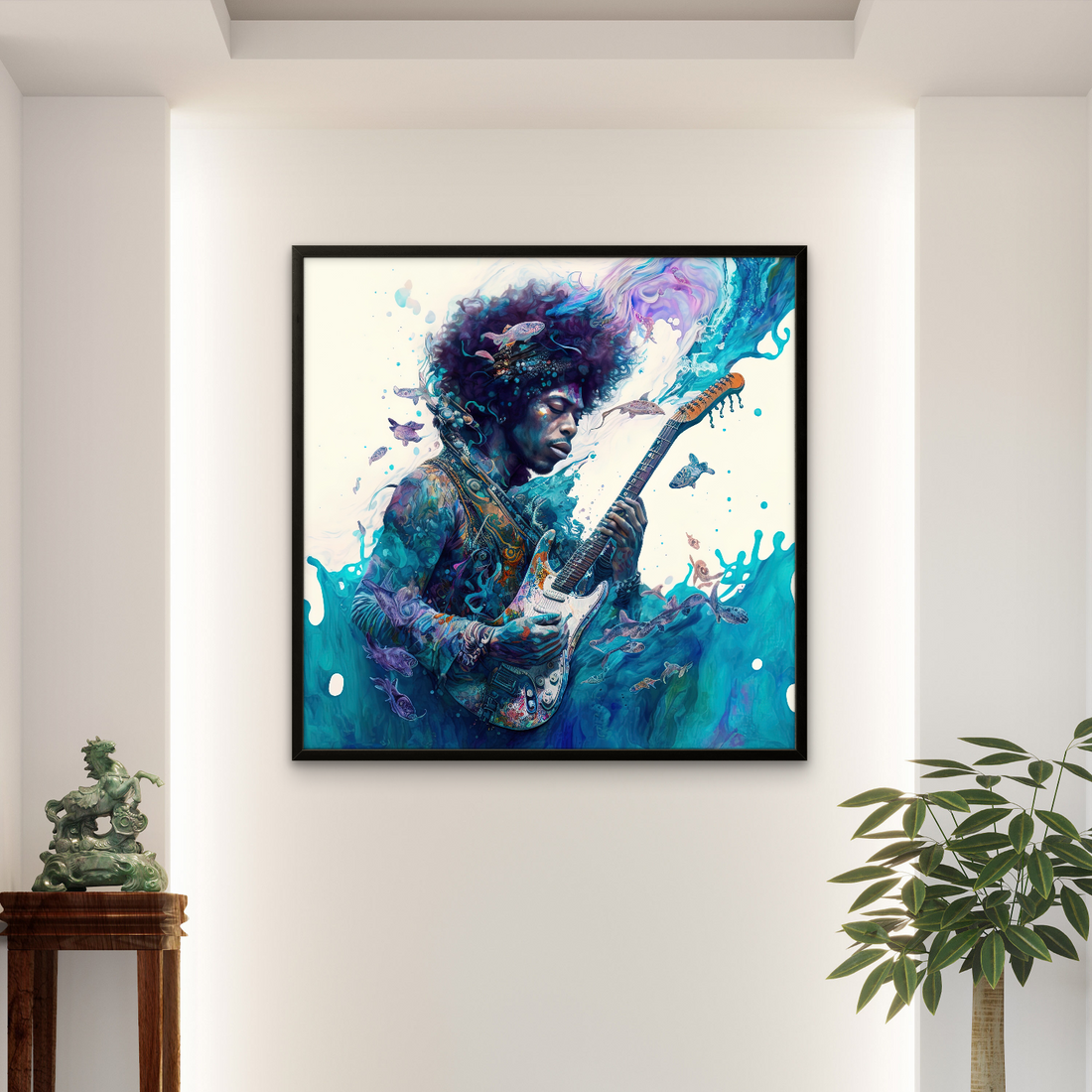 Guitarist Art Square