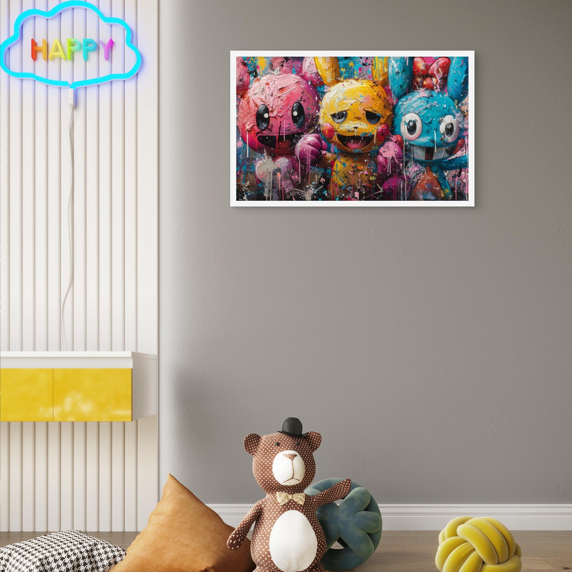 Colourful Funny Characters