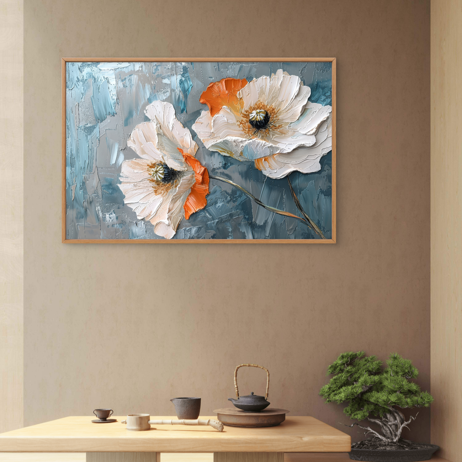 White Flowers Abstracts