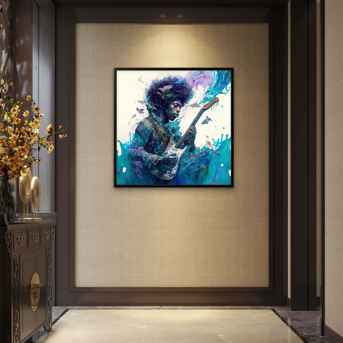 Guitarist Art Square