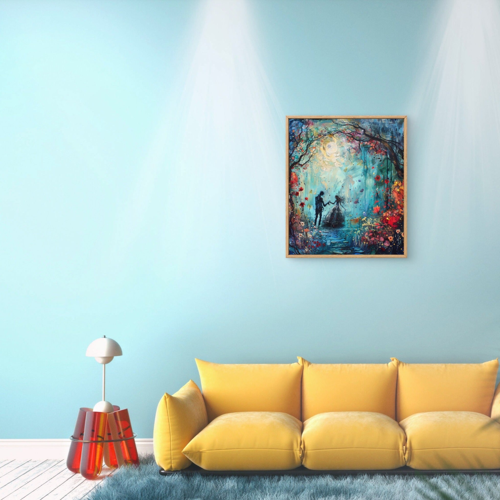 Beautiful Couple Abstract