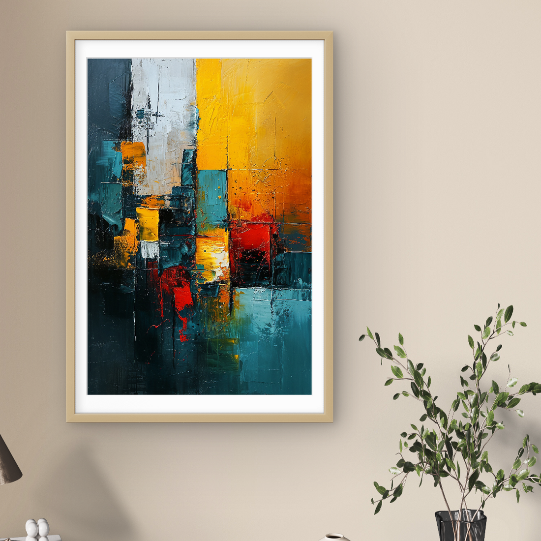 Colourful Abstract 2 - Frugal Carts