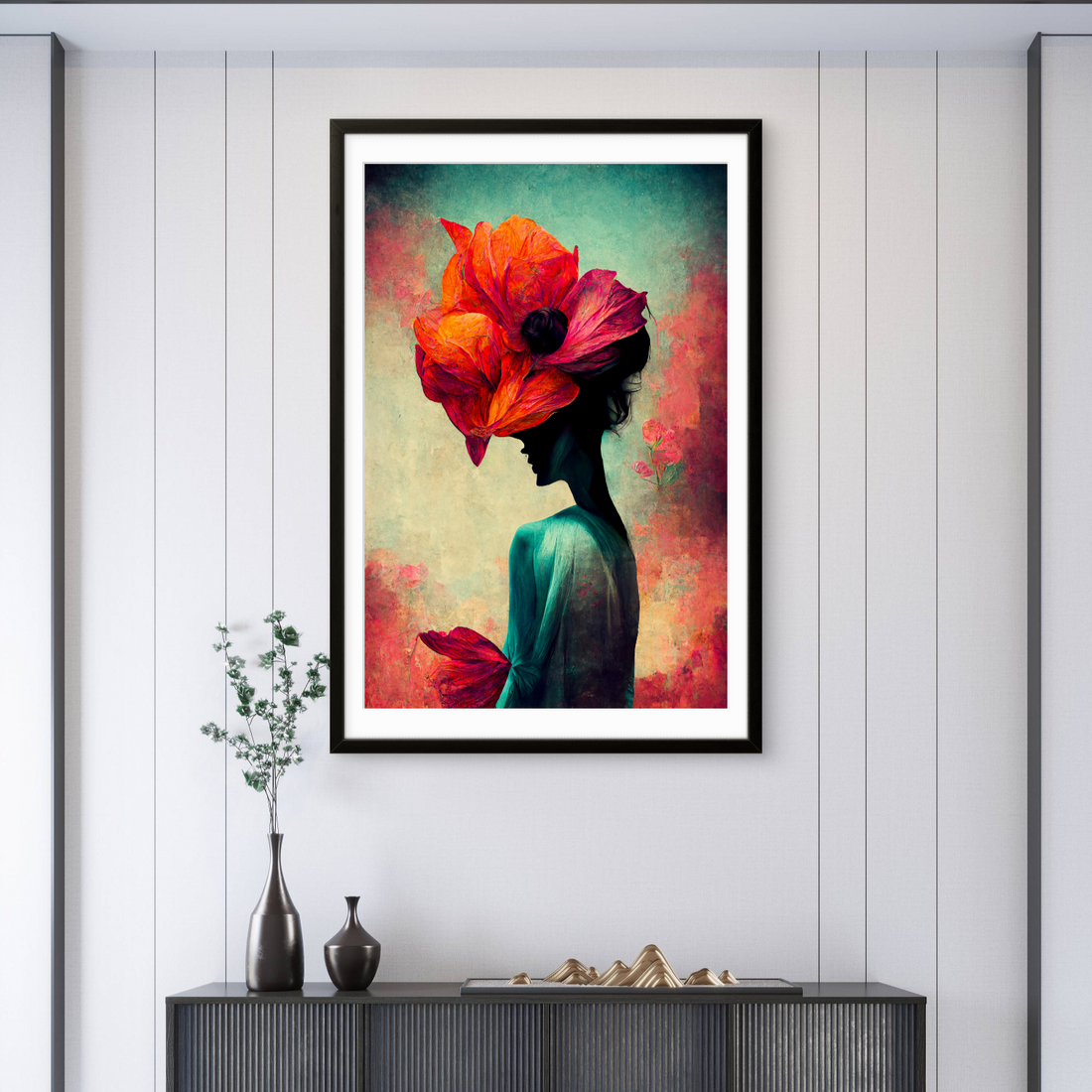 Elite Women Modern Art Luxury Painting on Canvas