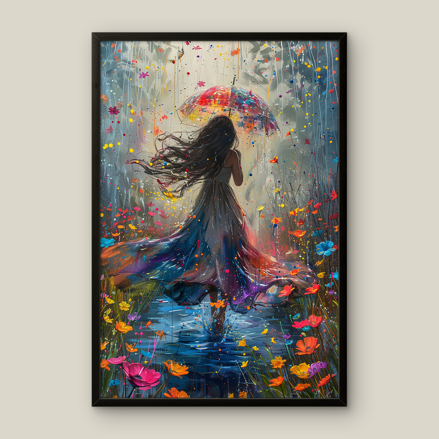 Lady in the Dark Raining