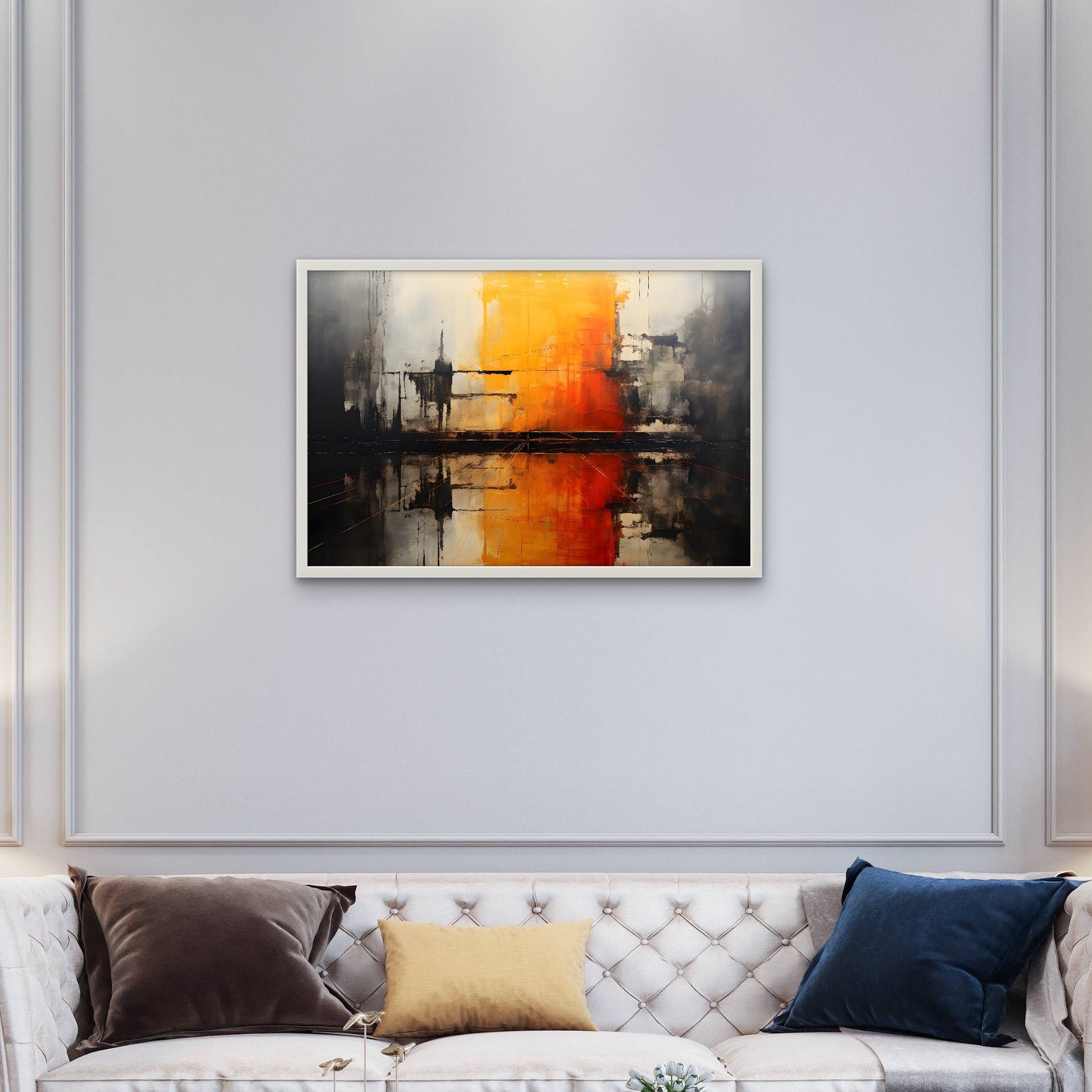 Dark with Highlight Wall Art - Frugal Carts