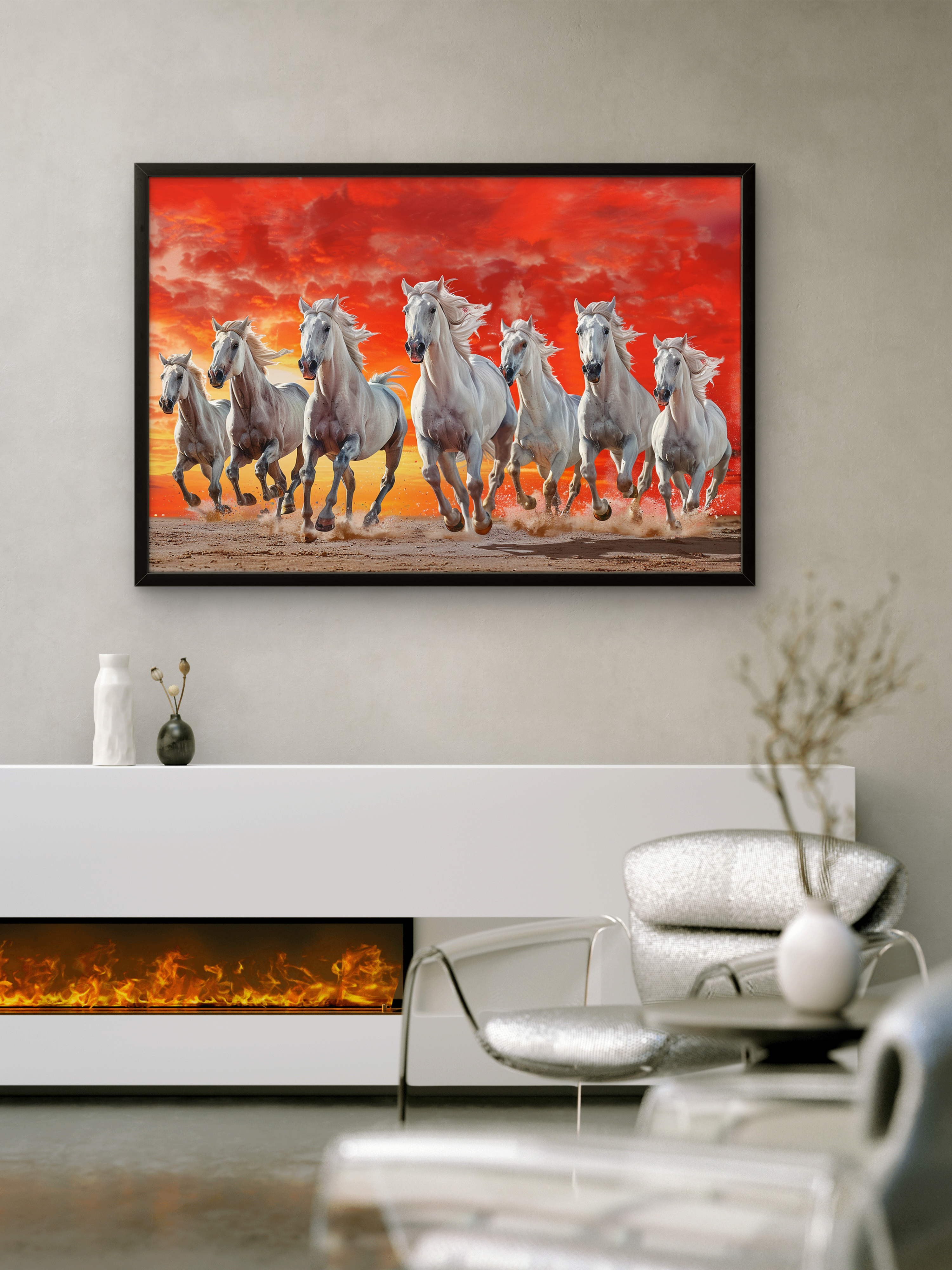 Rising Seven White Horses