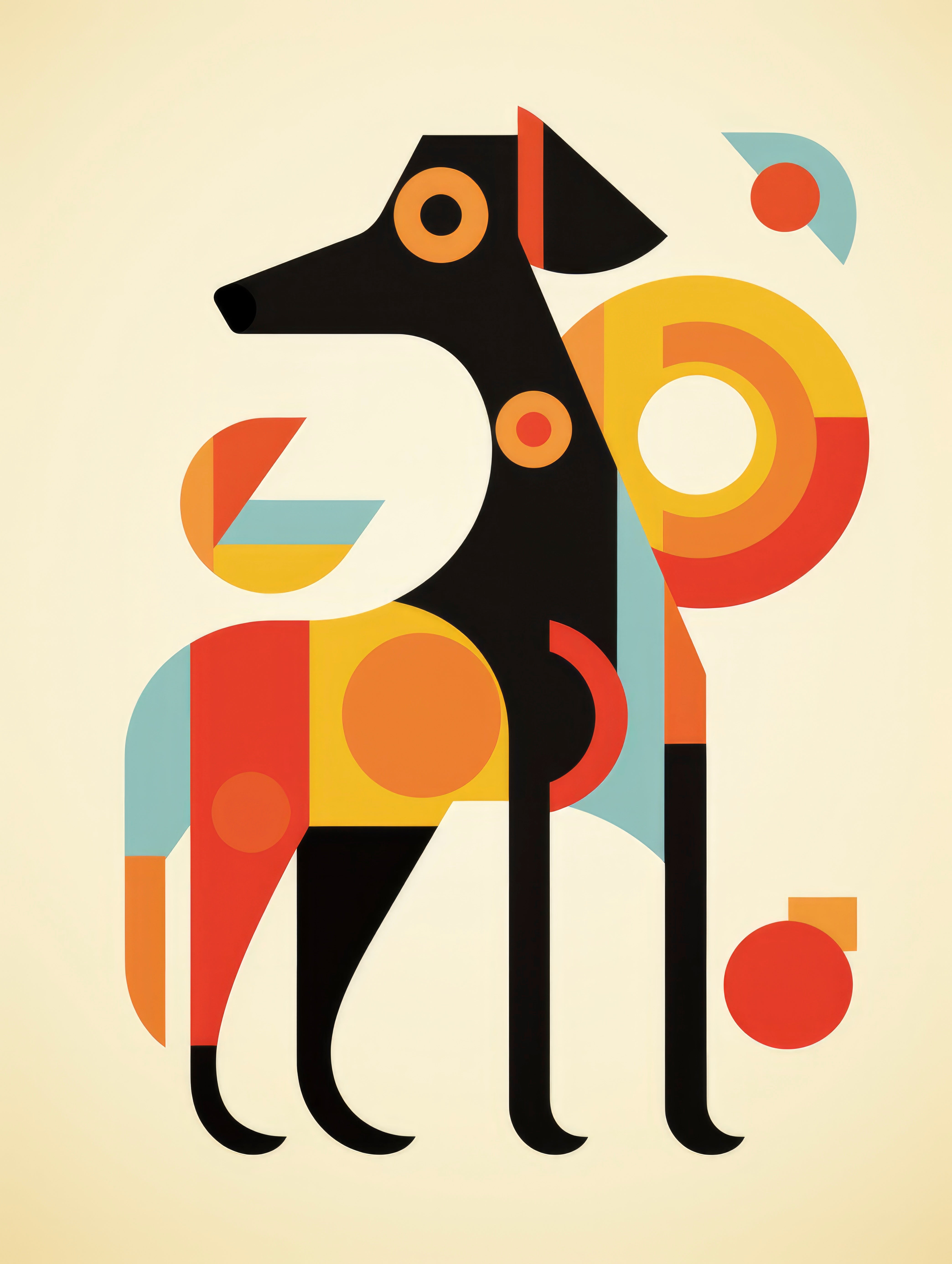 Playful Pup Wall Art