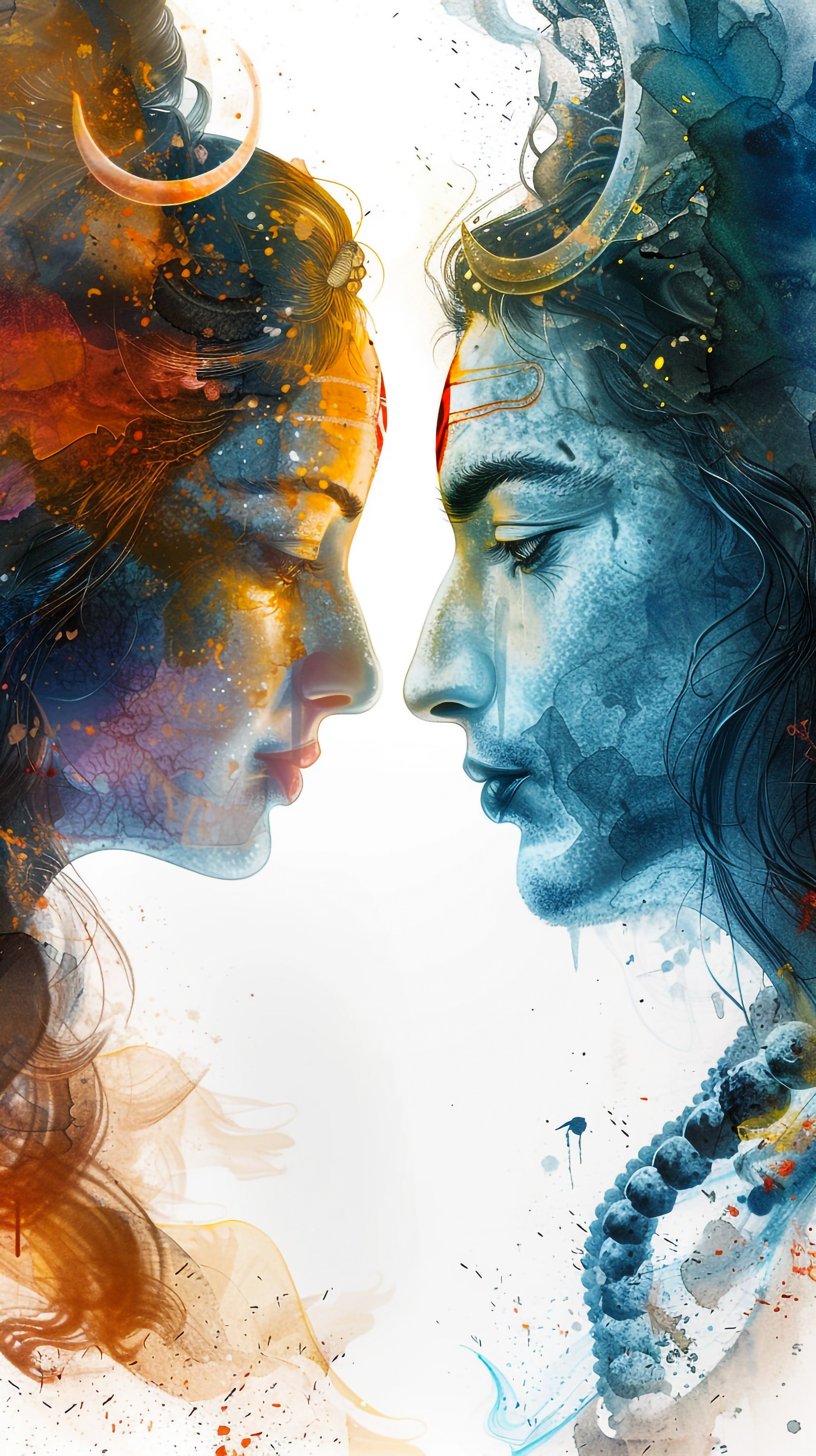 Shiv Shakti Abstract