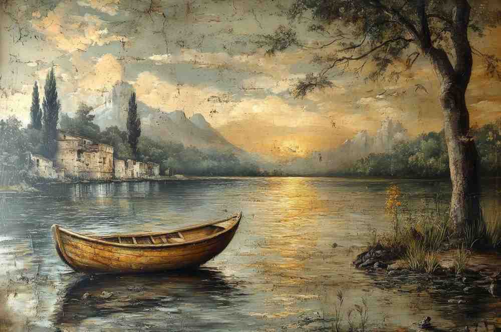 Boat in the Riverside