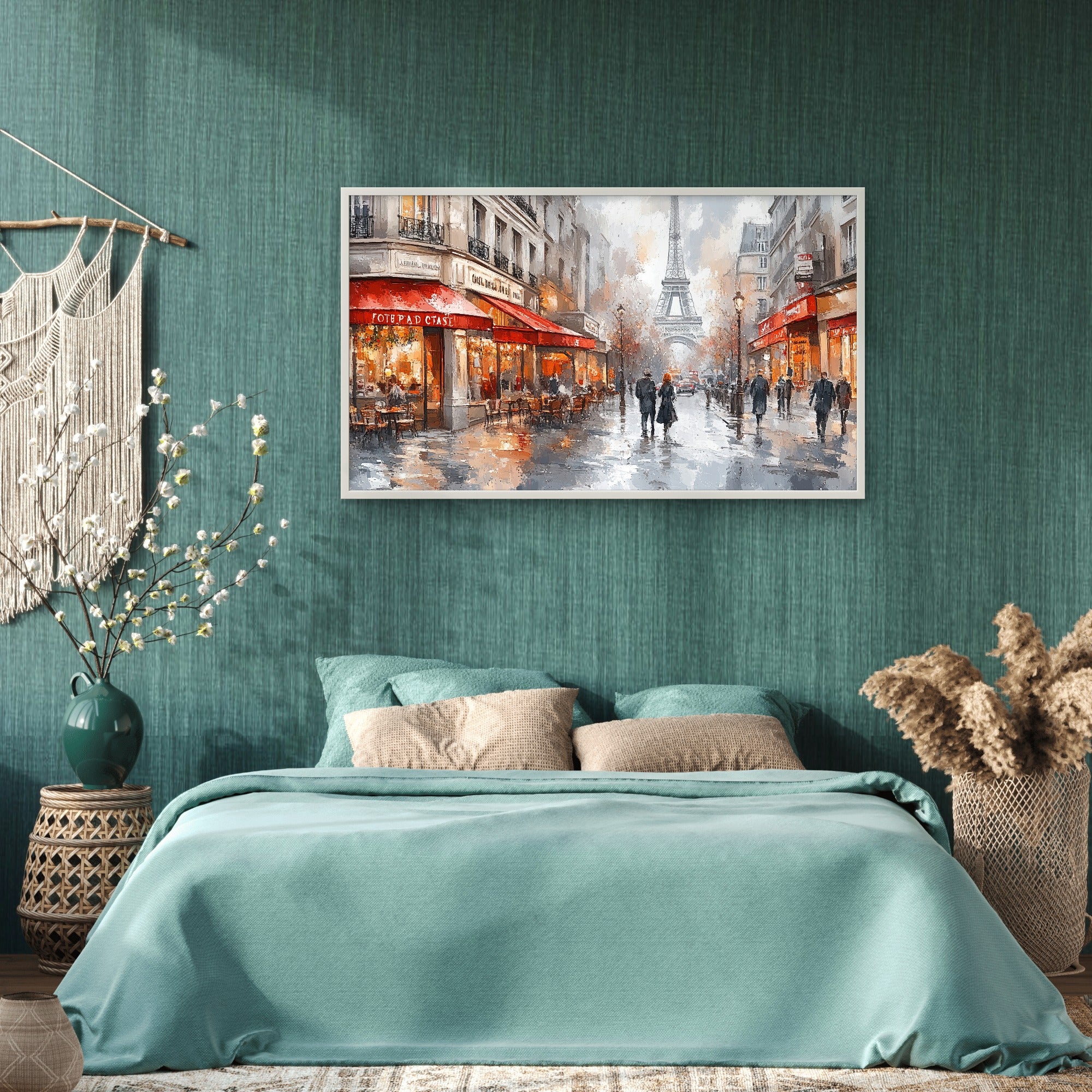 Watercolour Couple in the City