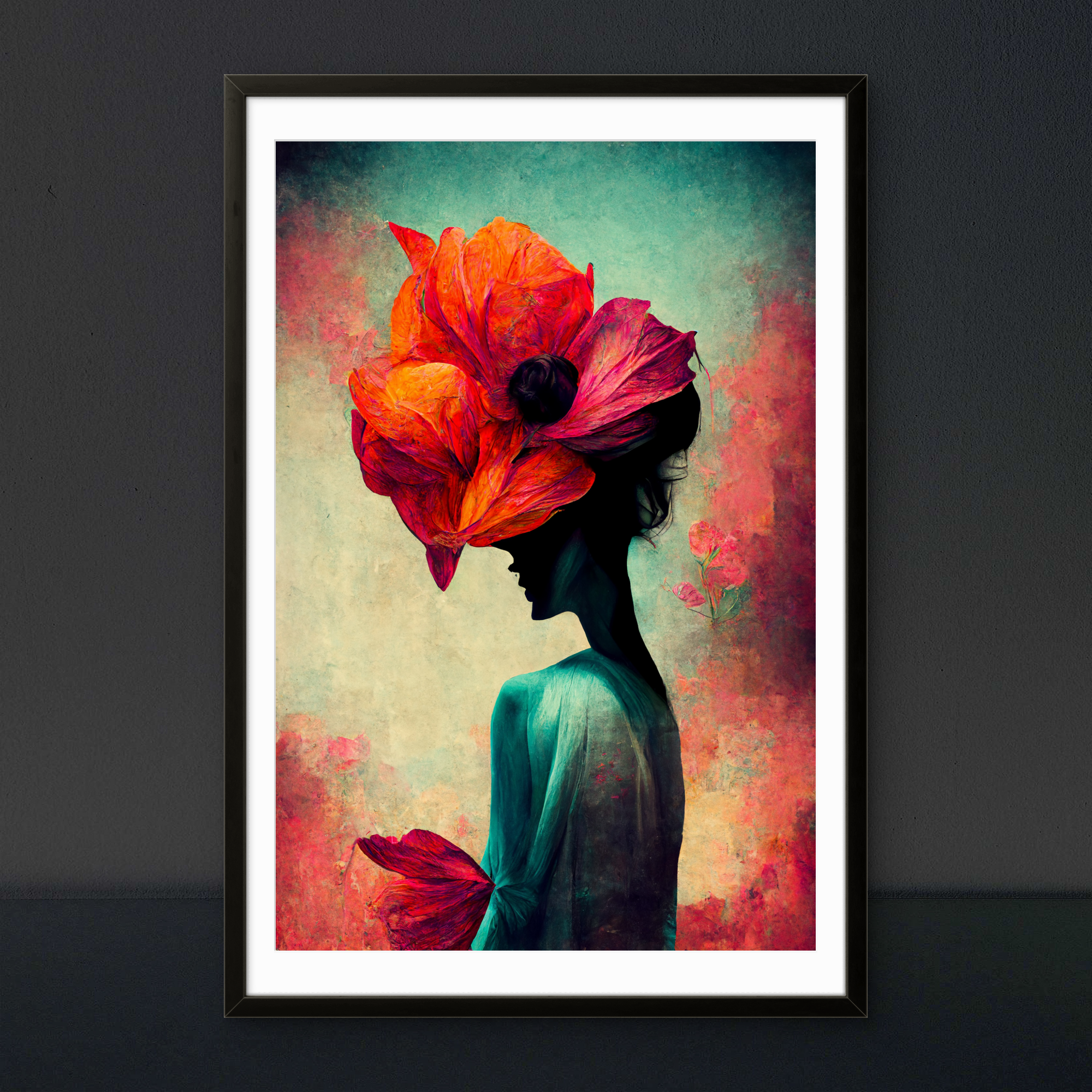 Elite Women Modern Art Luxury Painting on Canvas