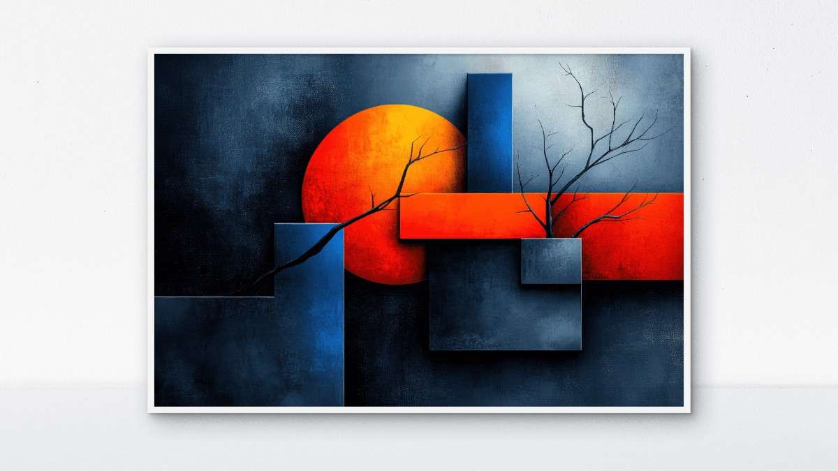 Elite Abstract Art Luxury Painting on Canvas