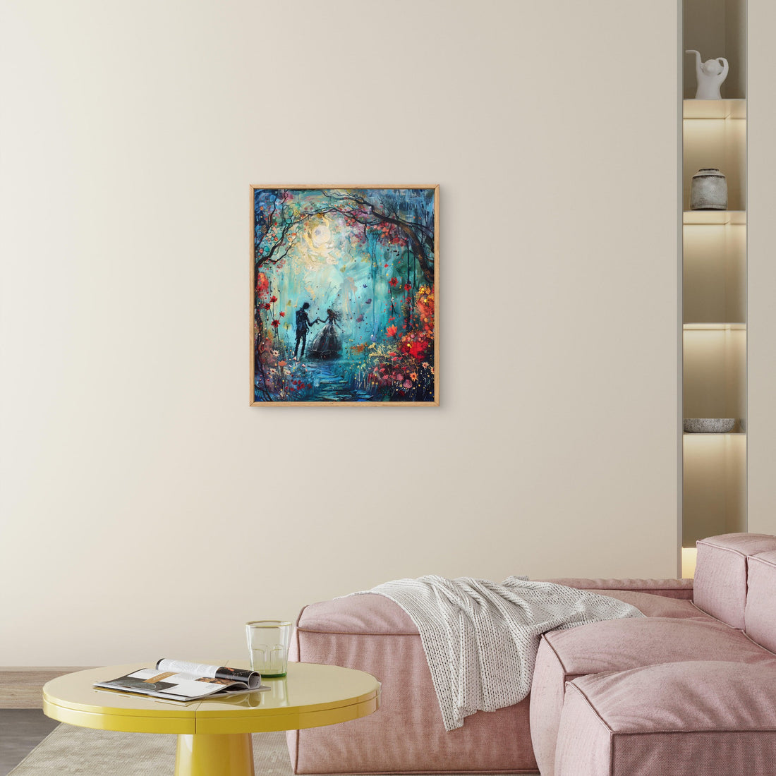 Beautiful Couple Abstract