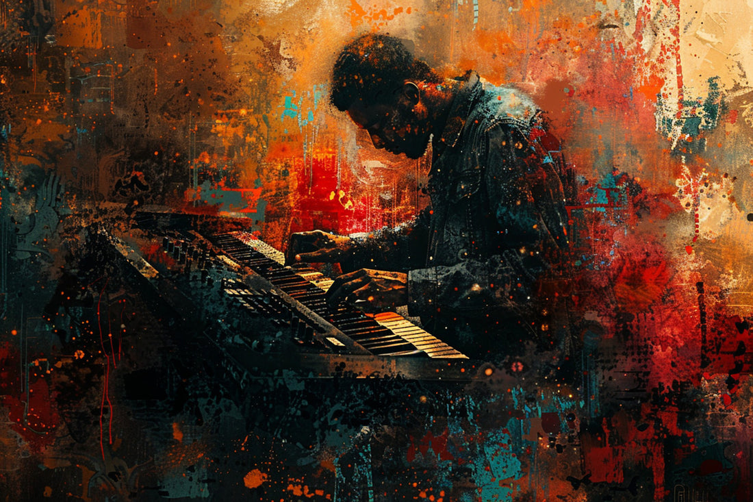 Piano Pulse Canvas