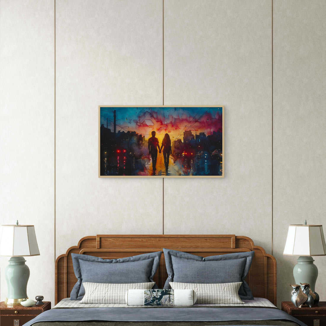 Couple Holding Hand Art