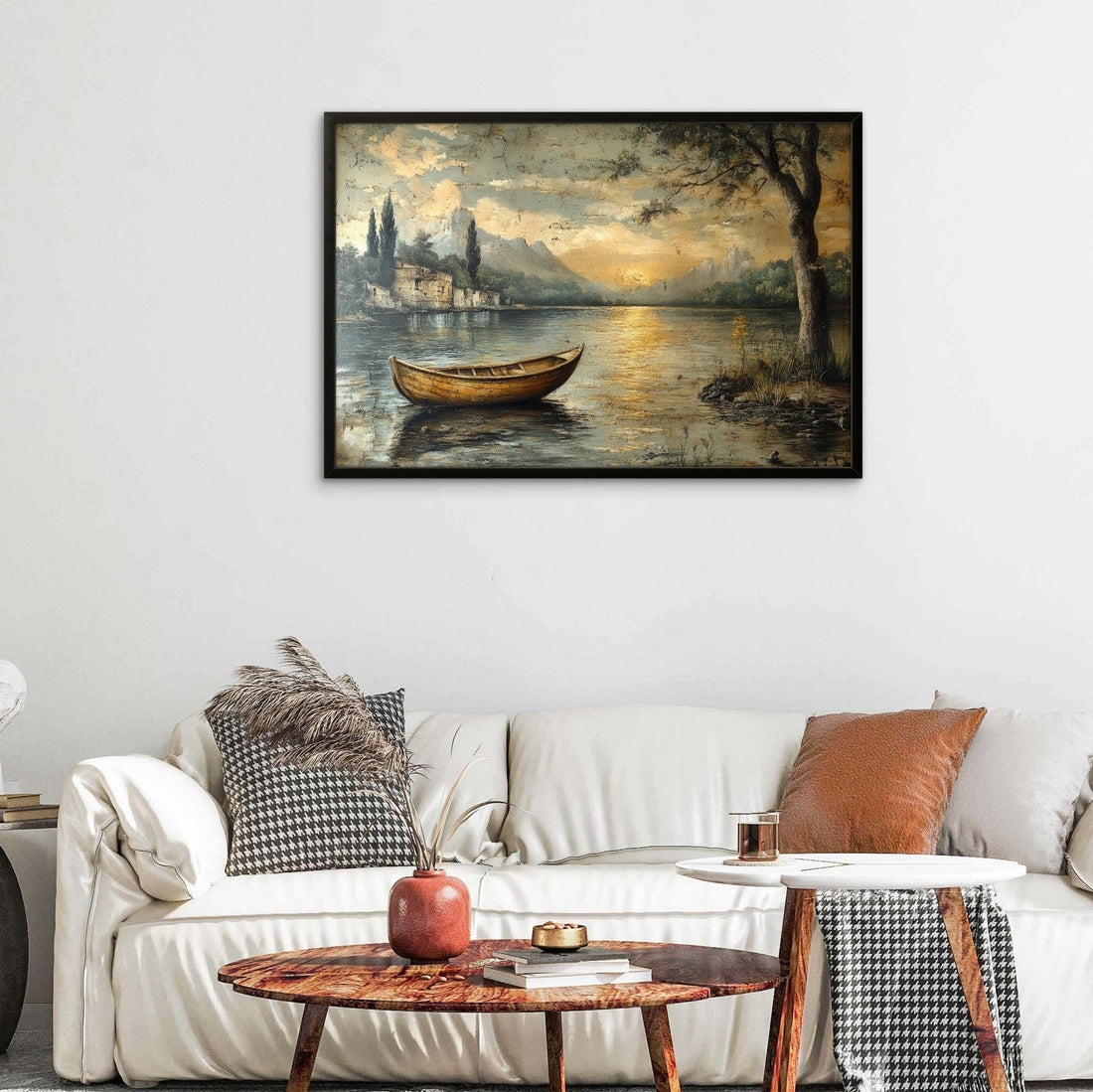 Boat in the Riverside