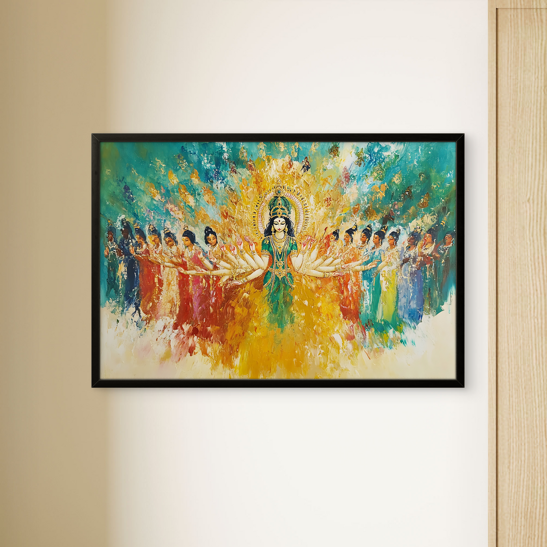 Abstract Goddess Art