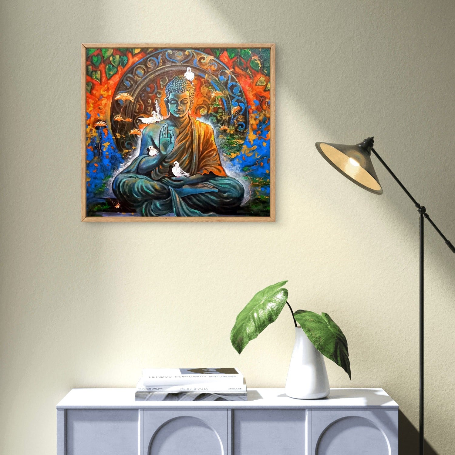 Bhuddha Peace Abstract