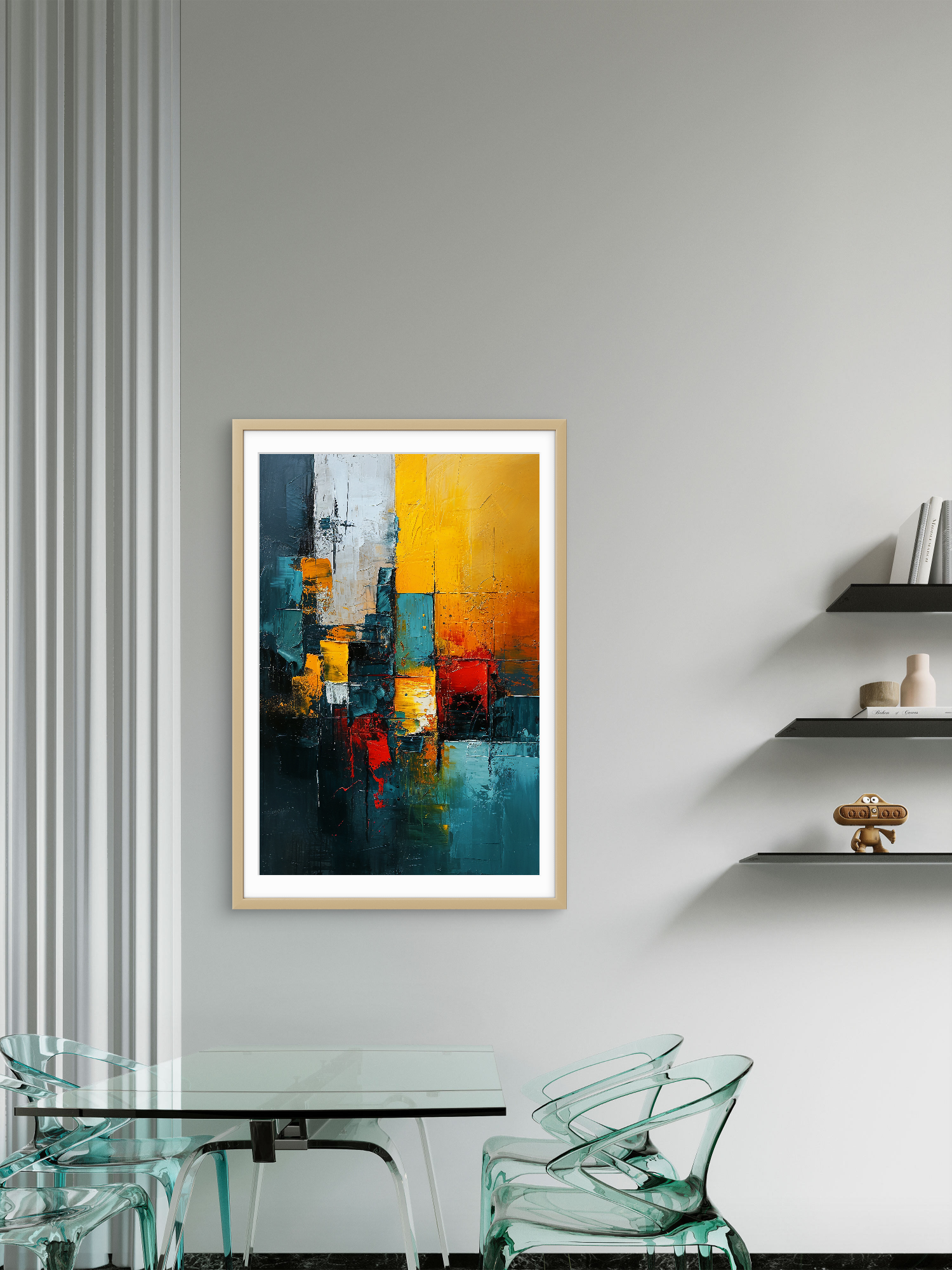 Colourful Abstract 2 - Frugal Carts