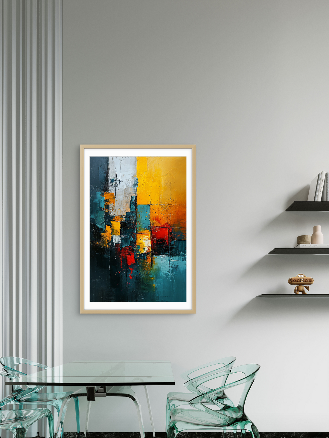 Colourful Abstract 2 - Frugal Carts