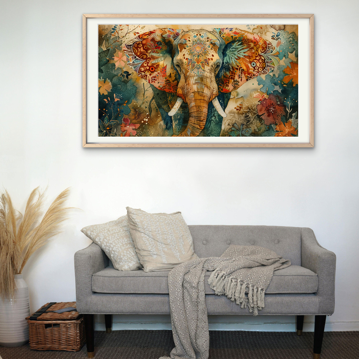 Elegant Elephant Art