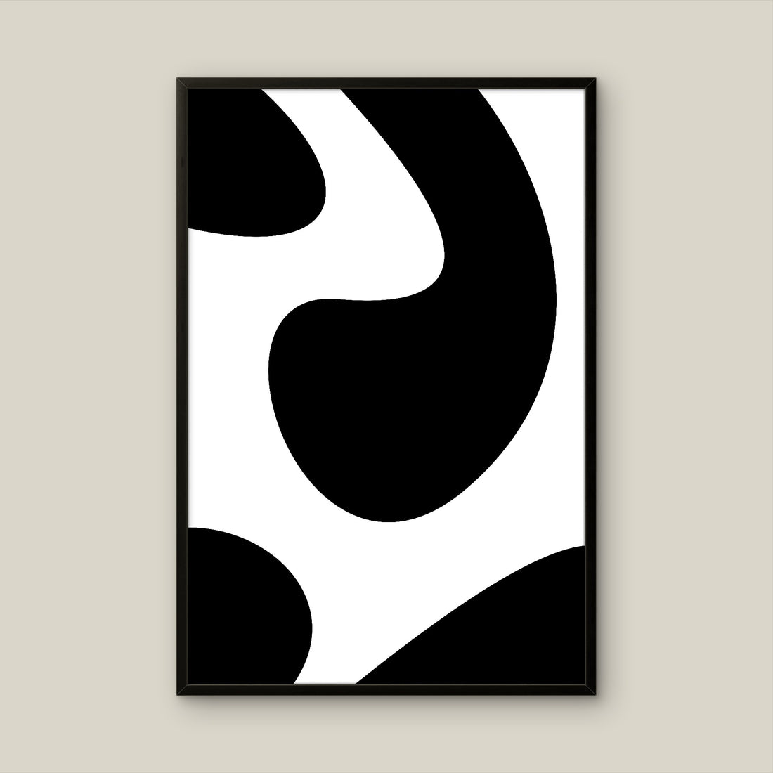 Abstract Dark Painting