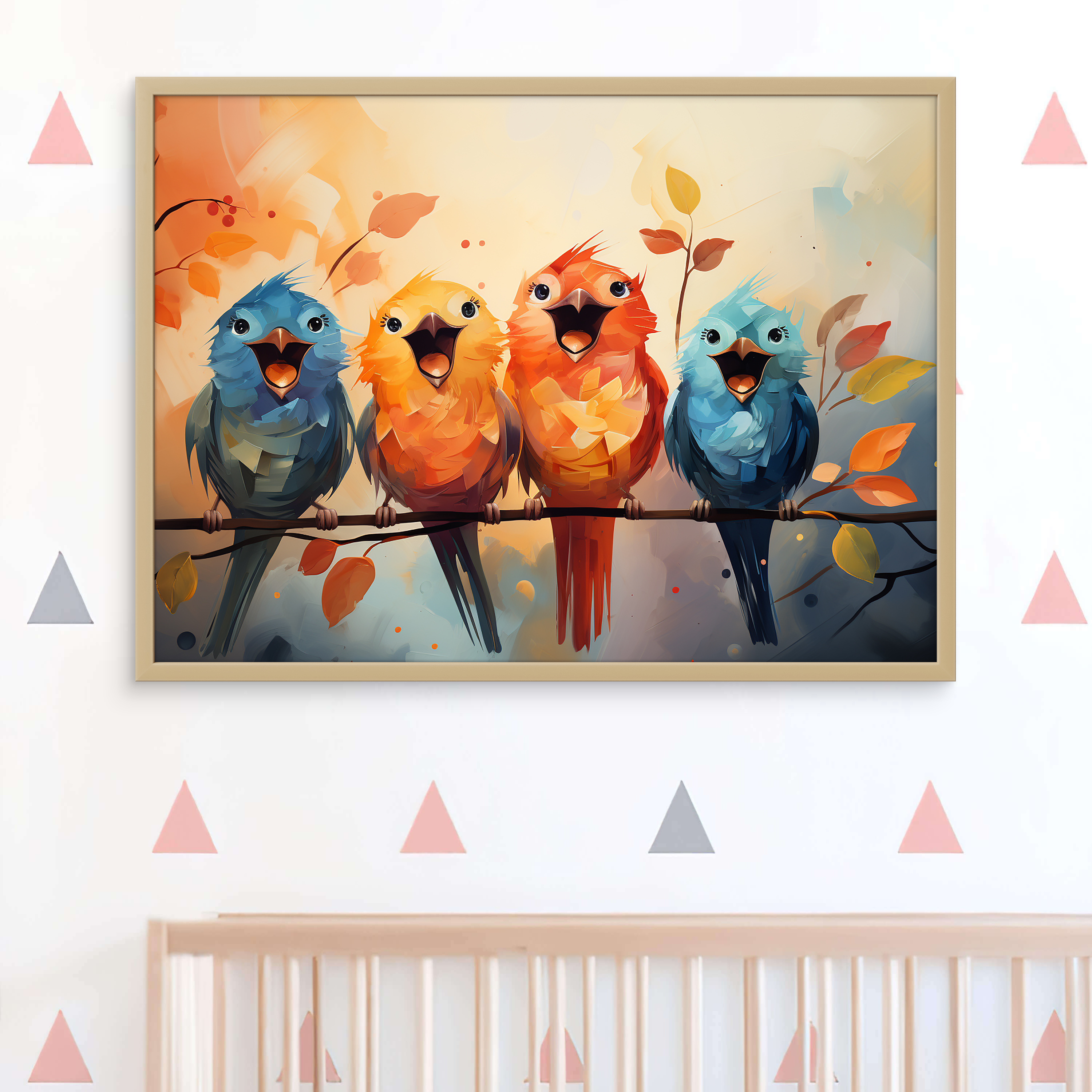Singing Birds Art - Frugal Carts