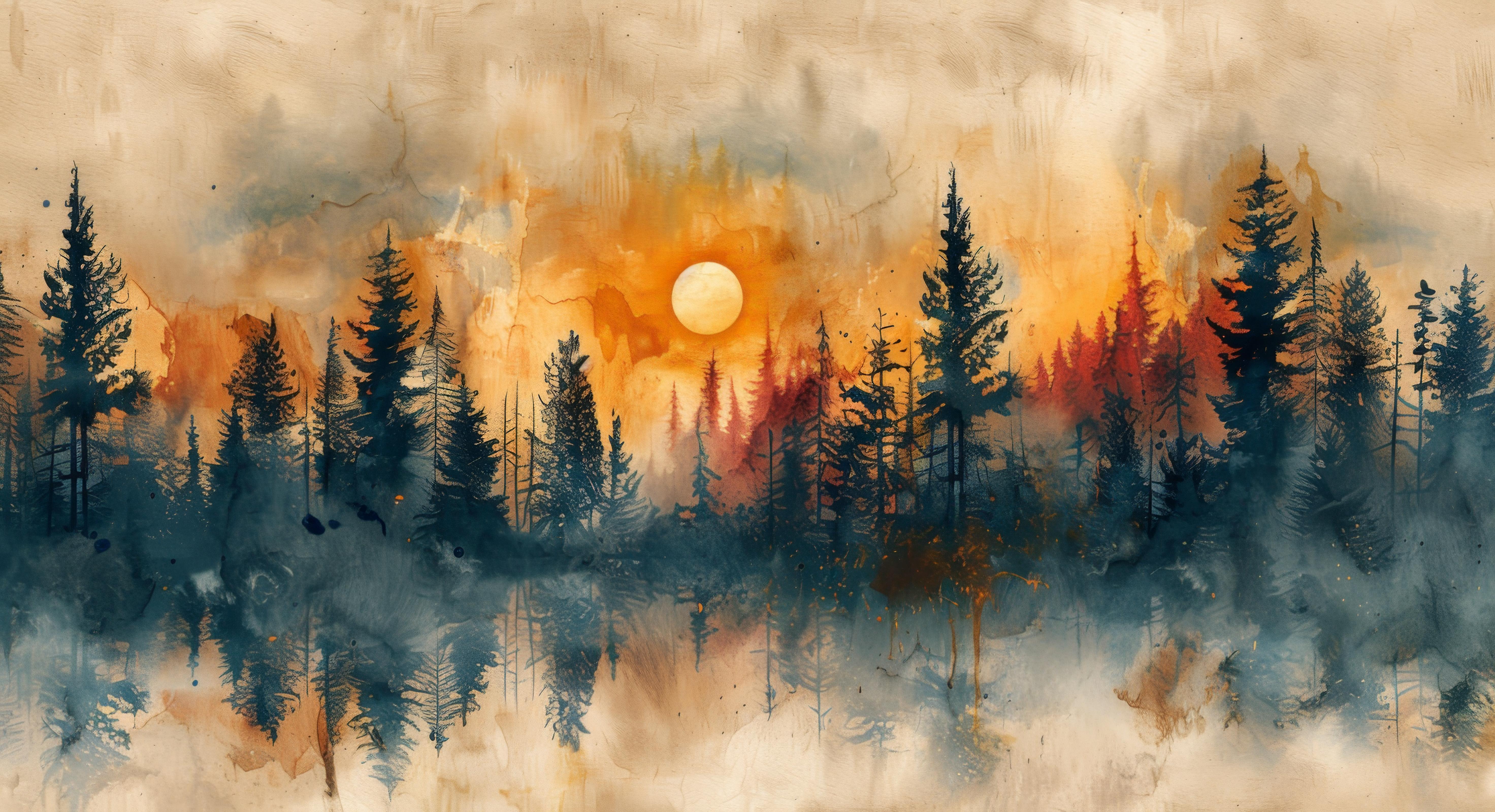 Forest Sunset
