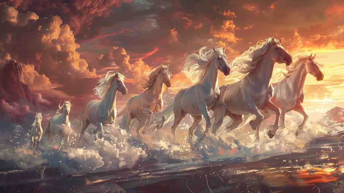 Seven White Horses represent Success