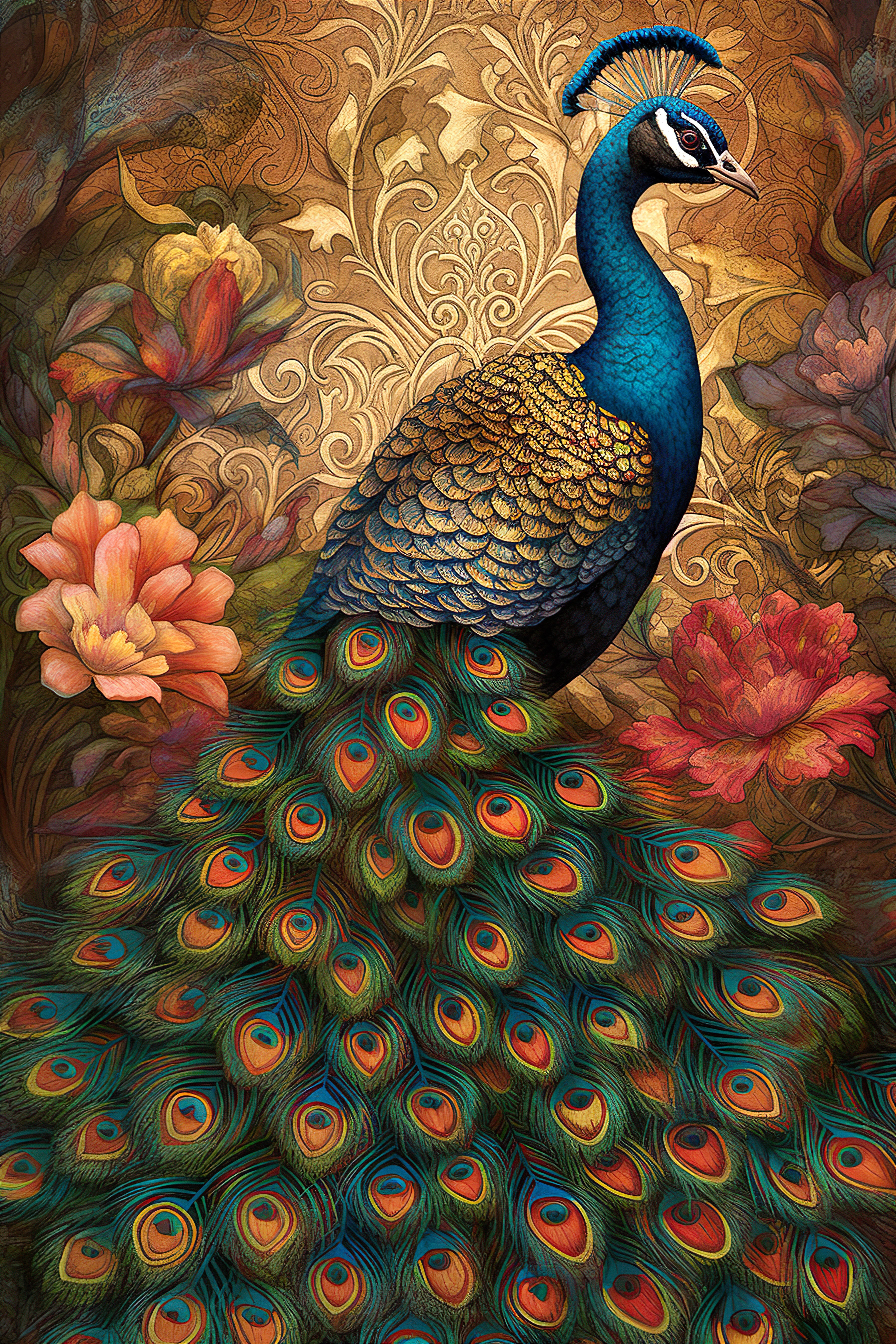Aesthetic Peacock