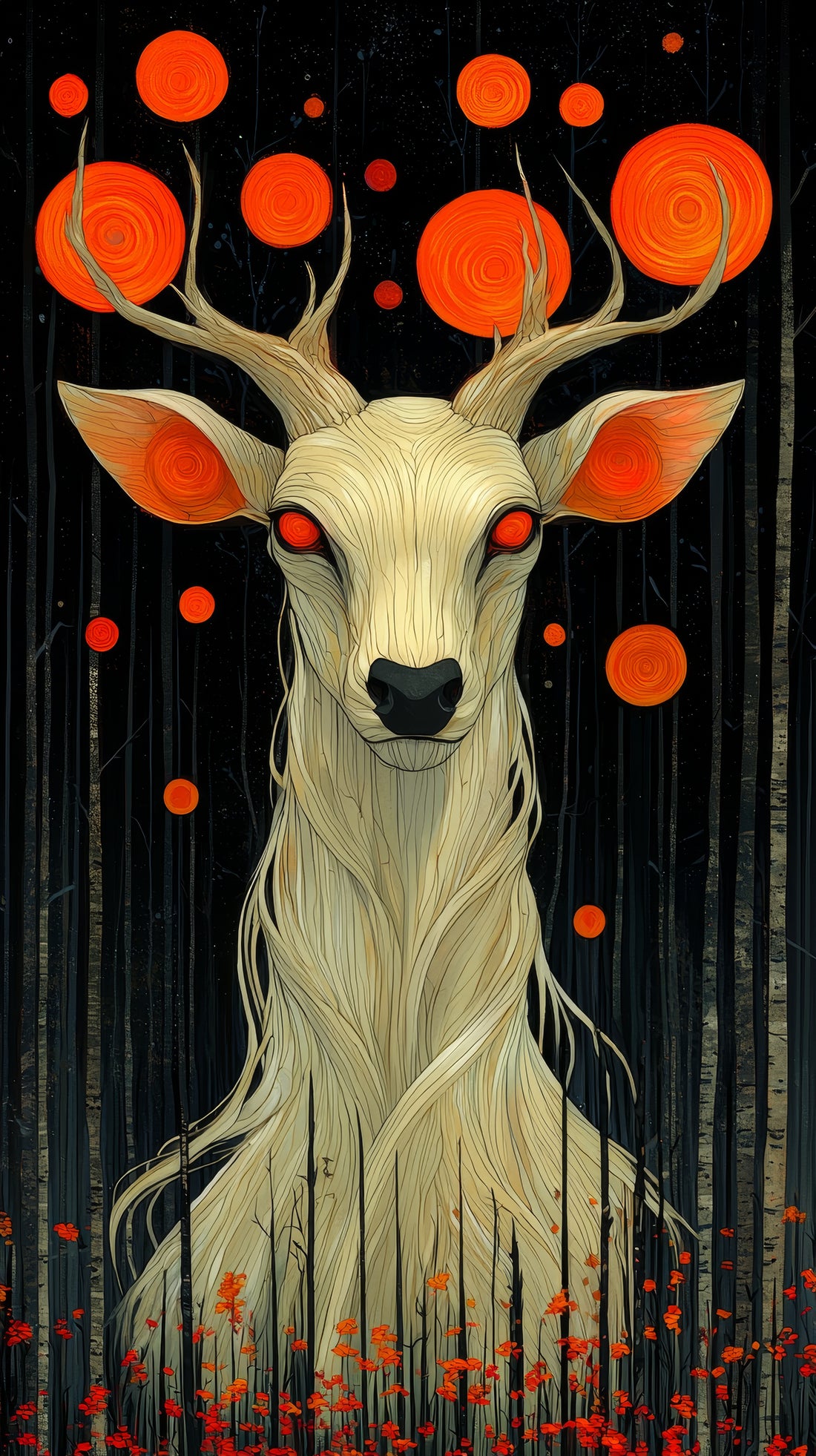 Midnight Stag Canvas