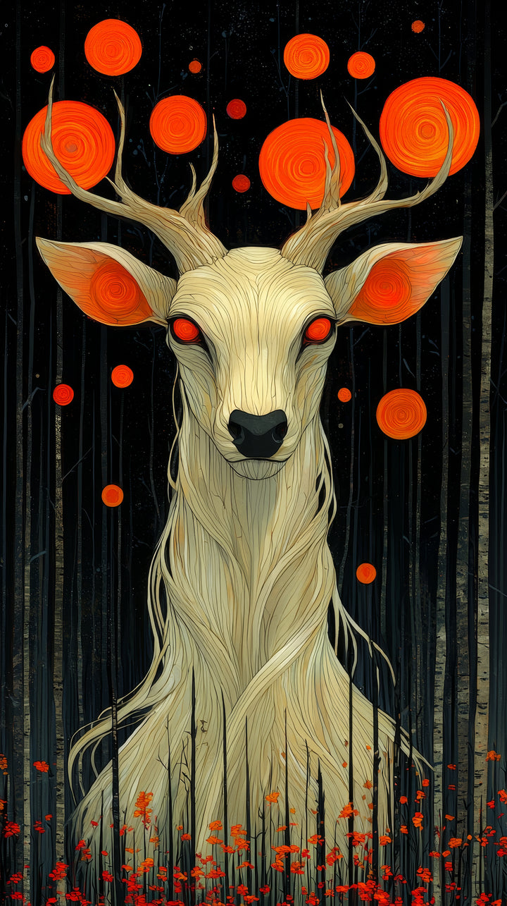 Midnight Stag Canvas