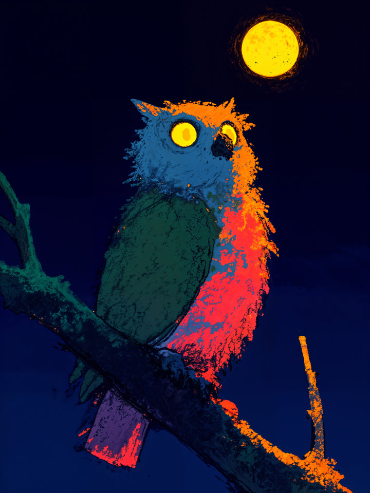 Midnight Owl Canvas