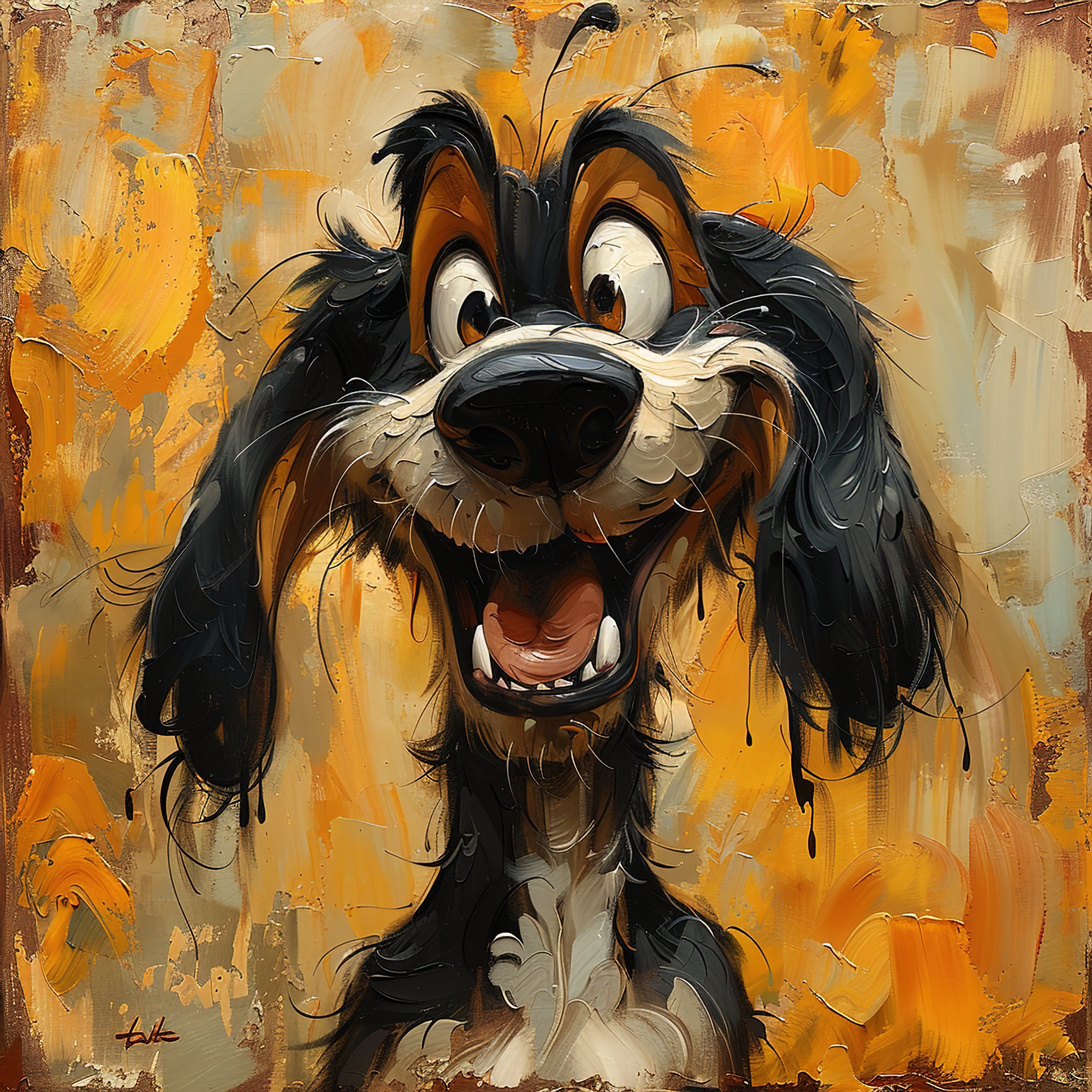 Set of 2 Funny Dog and Duck