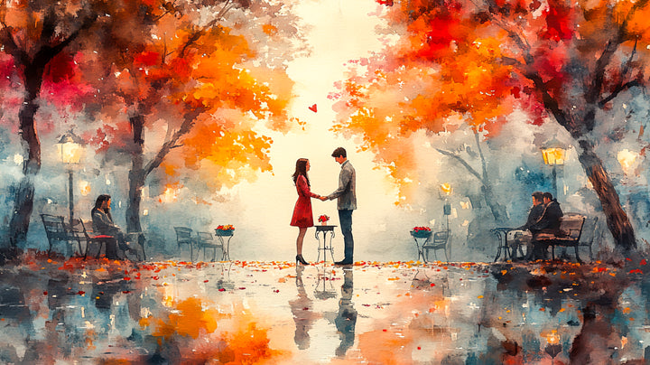 Couple Proposal on the Street