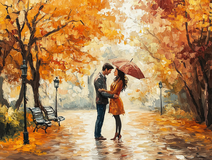 Couple with the Umbrella