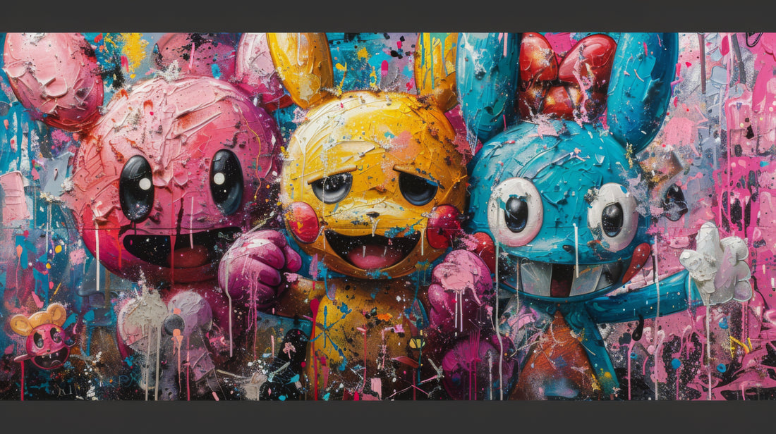 Colourful Funny Characters