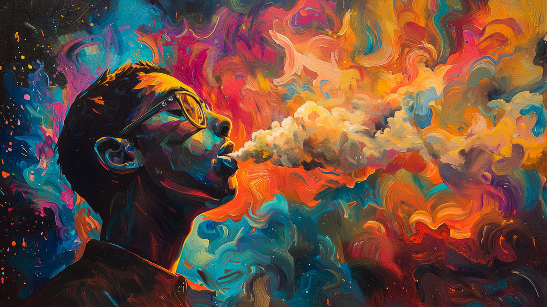 Dark Party Art Luxury Painting on Canvas