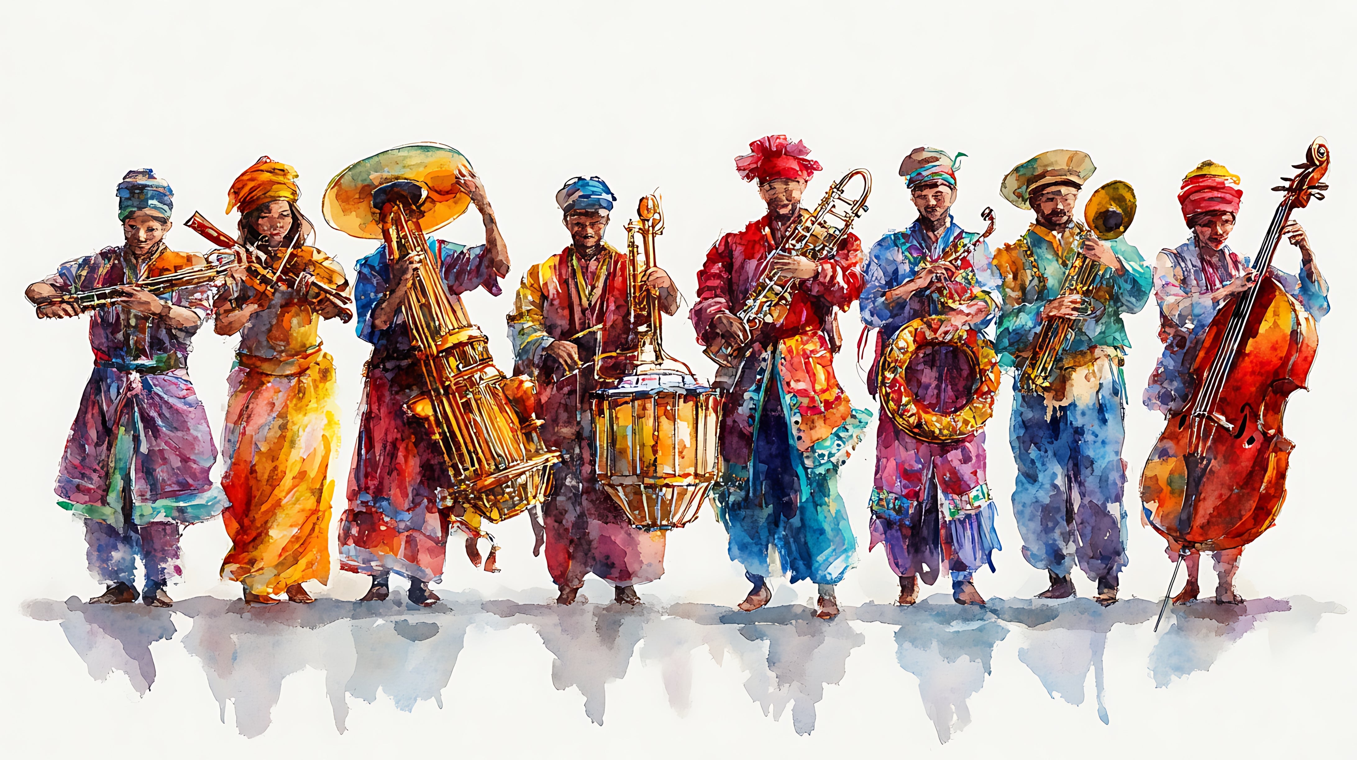 Colorful Street Band