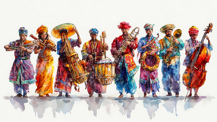 Colorful Street Band